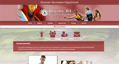Desktop Screenshot of brewsterrecreation.com